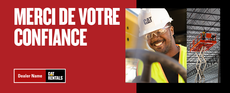 Merci de votre confiance